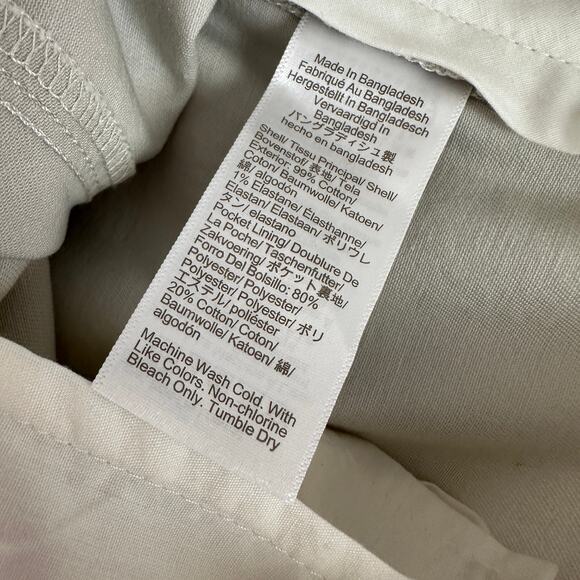 J.Crew 9" Flex Chino Short Mens Stone Beige Classic Preppy Coastal Size 38 NWT - Picture 9 of 14